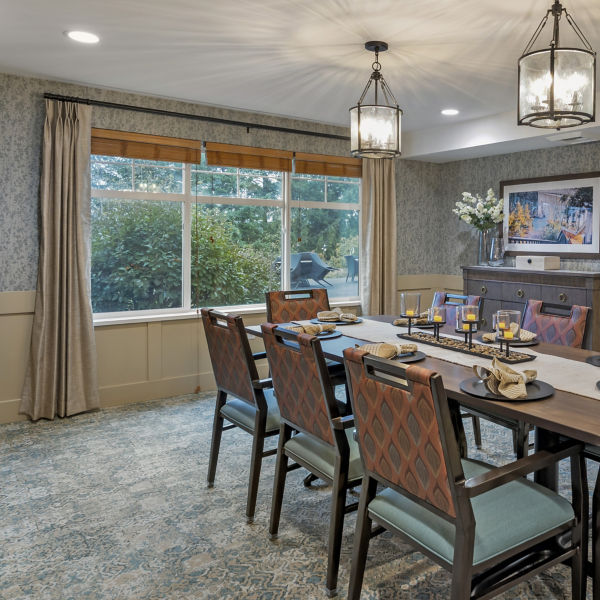 Brookdale Montclair Poulsbo Private Dining Room